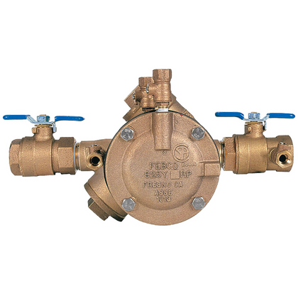 Febco LF825Y-QT 3/4 Inch Lead Free Bronze Reduced Pressure Zone Backflow Preventer Assembly