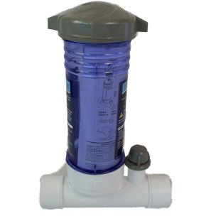 Waterway Waterways Inline Clear Chlorinator | 12 Tablet Feeder | CLC012