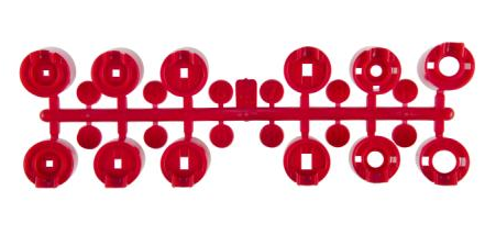 Hunter 130900SP; Red nozzle set for PGP-ADJ Rotor
