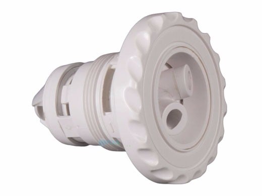 CMP 25591-250-000 white Twin Spin scalloped spa jet insert