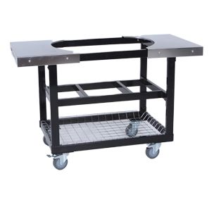 Primo Grills & Smokers Cart with Basket and SS Side Tables | 310