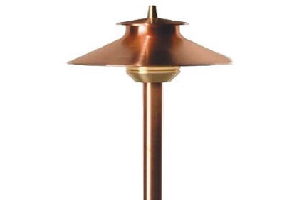 FX Luminaire FX Luminaire DelMare 20 Watt Copper Pathlight 12" Rise | 226330
