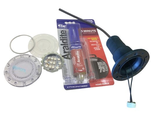 PAL Lighting 39-2FLRK full lamp repair kit for PAL-2T2 and PAL-2L2 series lights