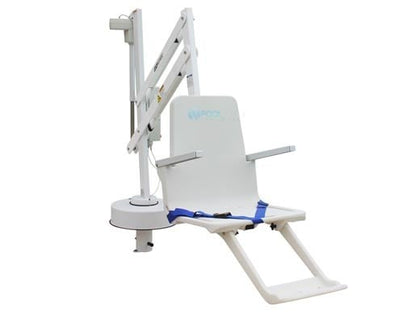 S.R. Smith 370-0000N Splash Extended Reach ADA compliant pool lift in Gray Mist
