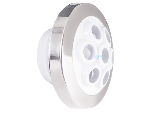 CMP 23315-240-200 white stainless steel Spa Master Deluxe 1.5 in therapy jet internal