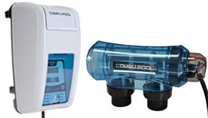 CompuPool Salt Chlorine Generator for Inground Pools up to 60,000 Ga | CPSC48