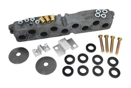 Zodiac Teledyne Laars Cast Iron 9-Hole Return Header with Gaskets | R0058300