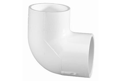 Lasco 2.5" Schedule 40 PVC Slip x Slip 90 Degree Elbow 406-02 | 406-025
