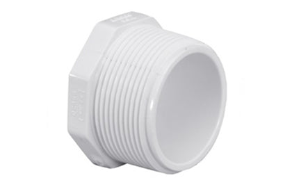 Lasco .5" Schedule 40 PVC Plug MIPT | 450-005