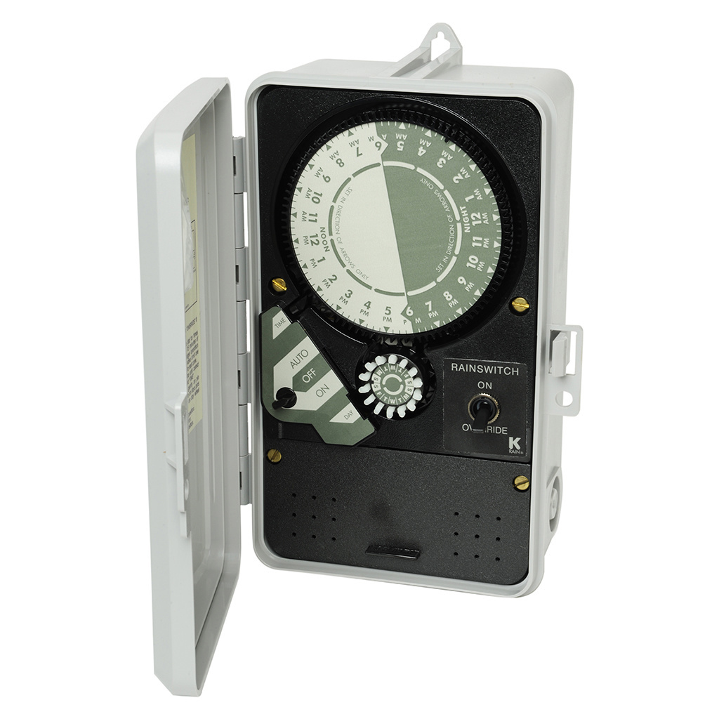 K-Rain 2520, RainSwitch Timer 220V In/Out, 2 HP