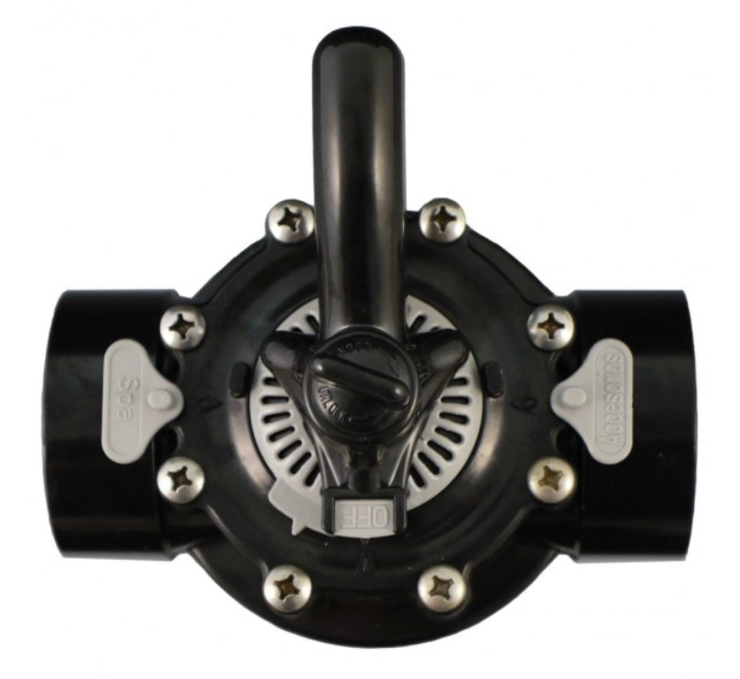 CMP Hydroseal 25912-154-000 black CPVC 2-way diverter valve