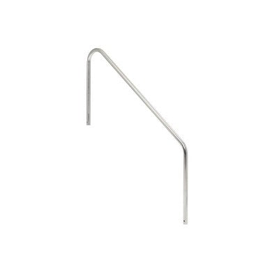 S.R. Smith 5' 2 Bend Hand Rail w/ 1' Extension on Both Ends .049 | 2HR-5-049-2