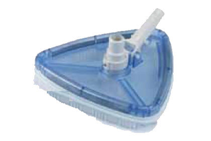 Pentair Rainbow Clear Vinyl Vacuum Head with Bristles 196 | R201398
