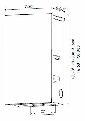 FX Luminaire FX Luminaire | Potenzax 900W Transformer SS | PX-900-C | 229750