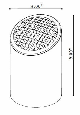 FX Luminaire FX Luminaire | CratereFurbo® Desert Tan 20 Watt Well Light | 229280