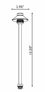FX Luminaire FX Luminaire | DiamantePiccolo® Copper 10 Watt | 223320
