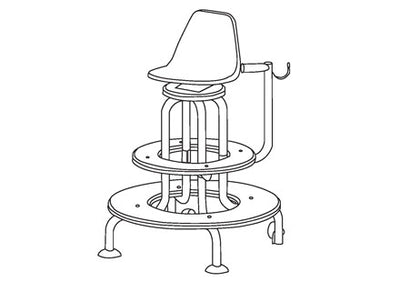 S.R. Smith 42" O-Series Portable Lifeguard Chair | LGC-1002