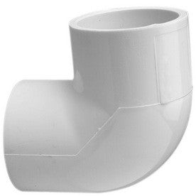 Lasco 1.5" Schedule 40 PVC Slip x Slip 90 Degree Elbow | 406-015