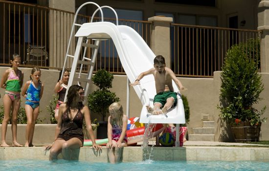 Interfab City 2 Slide | Right Curve White | CITY2-CRW