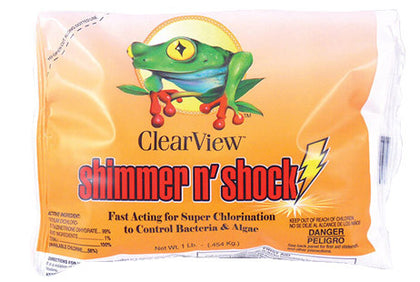 Clearview Shimmer-N Shock Chlorine DiChlor 1 lb | CVDB001
