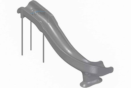 Global Pool Products Landscape Slide Swimming Pool Slide with LED | GPPSSW17-SAND-L-LED