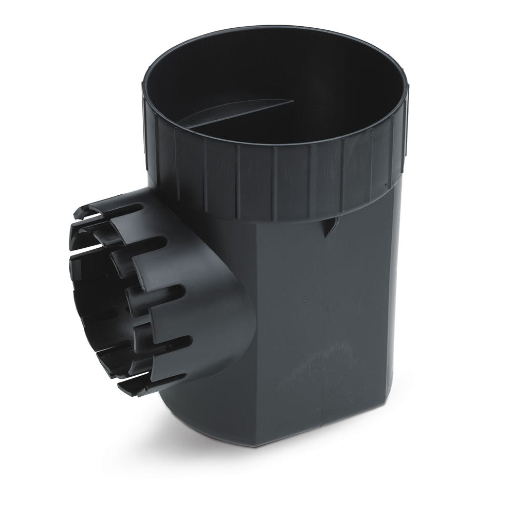 Rain Bird 6" Black Round Drainage Catch Basin With 1 Outlet