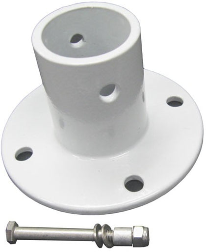 S.R. Smith Aluminum Deck Flange Anchor White | 75-209-5000