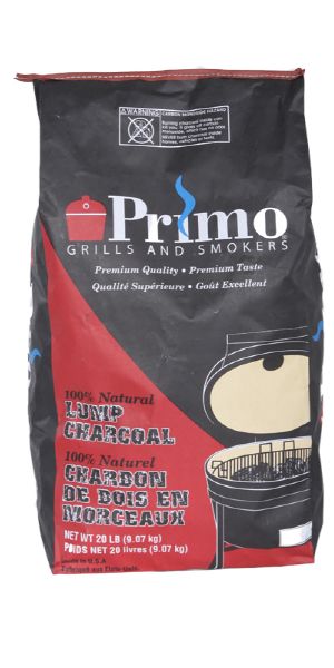 Primo Grills & Smokers Natural Lump Charcoal 20 Pound Bag | 608