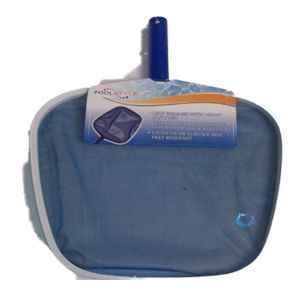 PoolStyle Leaf Skimmer with Aluminum Frame | Blue Handle | PS087