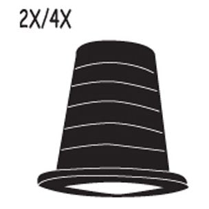 Poolvergnuegen HOSE CONE 2x4x BLACK | 896584000-662