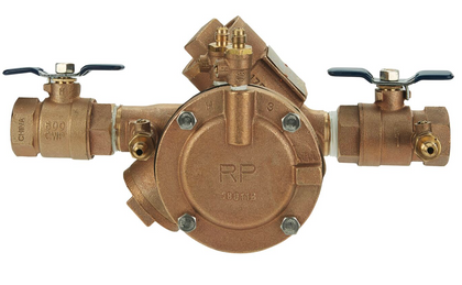 Febco 1" 825 Quarter Turn Reduced Pressure Zone Assembly, Y Pattern
