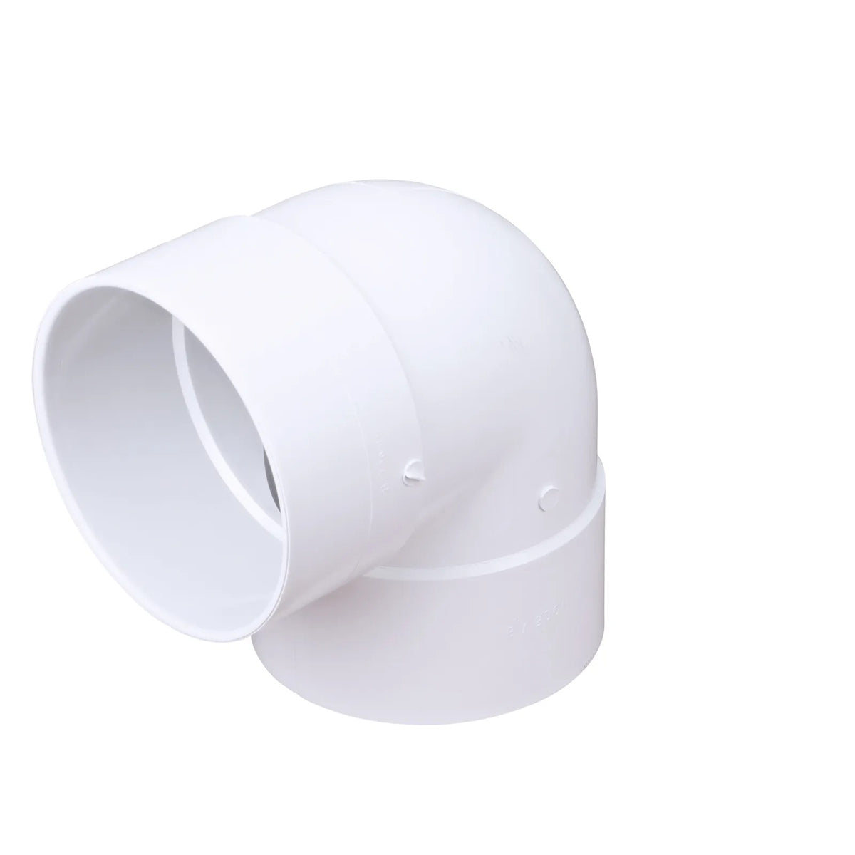 NDS 8 in. PVC Sewer & Drain 90° Elbow, Hub x Hub , 8P02