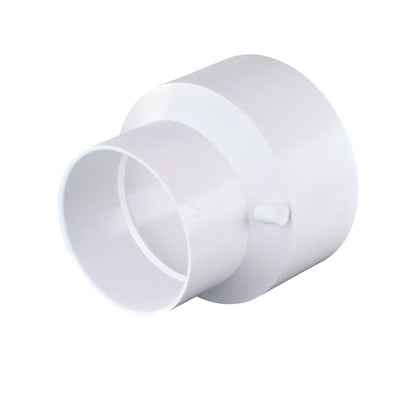 NDS 8 in. x 6 in. PVC Sewer & Drain Reducer Coupling, Hub x Hub , 8P07