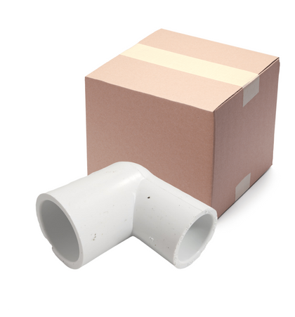 Dura 3/4 x 1/2-Inch 90-Degree Reducing Elbow, Slip x Slip, Box of 200