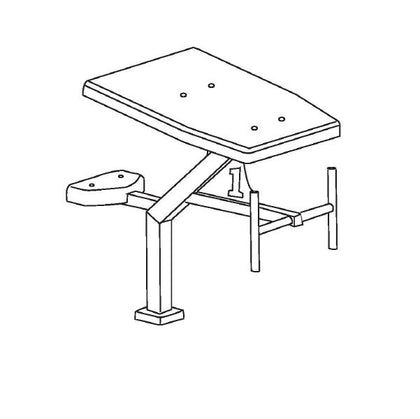 S.R. Smith RecordQuest Starting Platform without Anchor | CH-SP-9999-0 | CH-SP-9999-01A