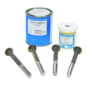 S.R. Smith Epoxy Kit .5" Bolts (6) for Steel Meter Stand | 75-20 | 75-209-5875-SS