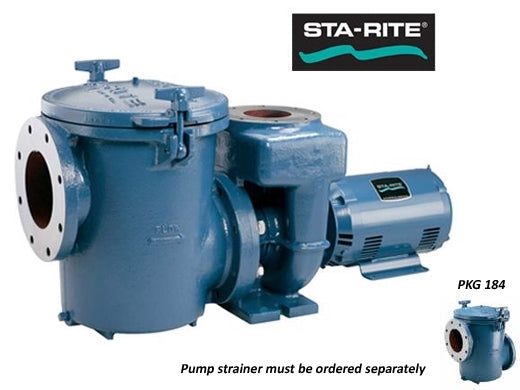 Sta-Rite CSP Series CSPHK3-142 7.5 HP three phase cast iron pool pump without strainer