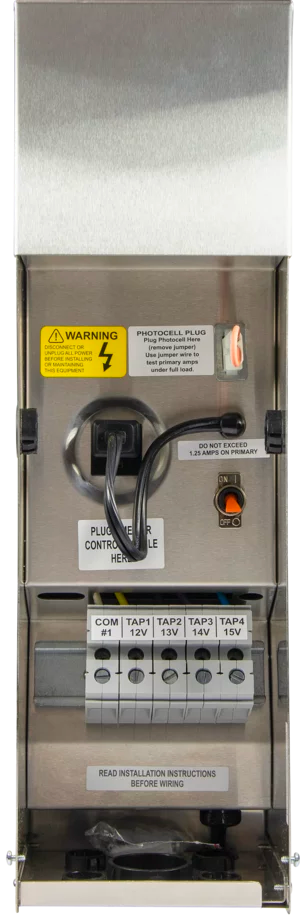 Brilliance 150W Multi-Tap Stainless Steel Transformer with Timer