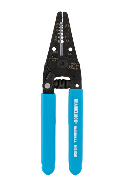 Channellock 958, 6" Wire Stripper