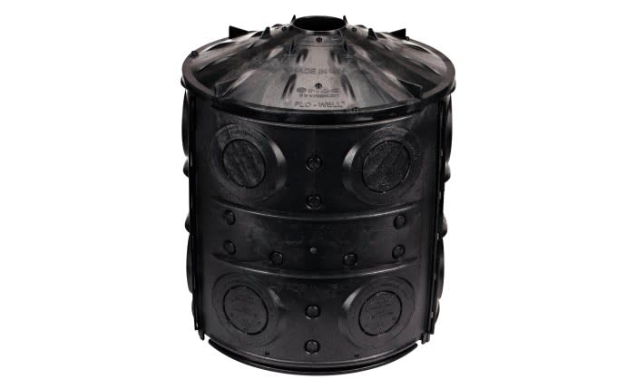 NDS Flo-Well 50 gal Black Stormwater Dry Well System Kit (FWAS24WH)