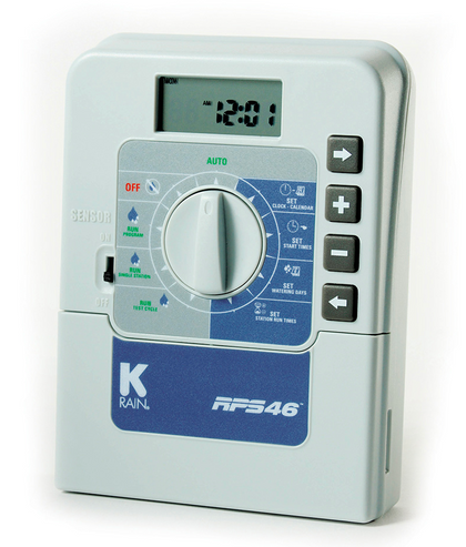 K-Rain 3506, RPS 46 Mini Irrigation Controller 6 Station, 110V