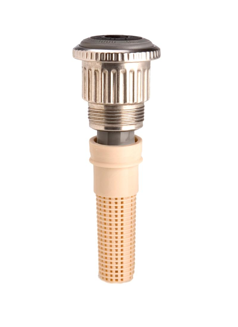 Hunter MP-3000-HT-360, MP Rotator Nozzle, 22' to 30' radius, 360° arc, male thread, gray