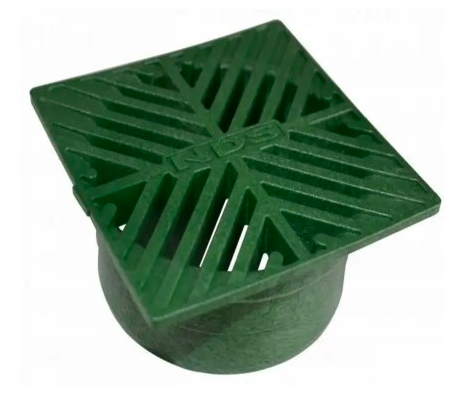 NDS 5" Square Grate-Green