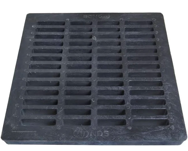 NDS 2411, 24" Catch Basin Grate, Black