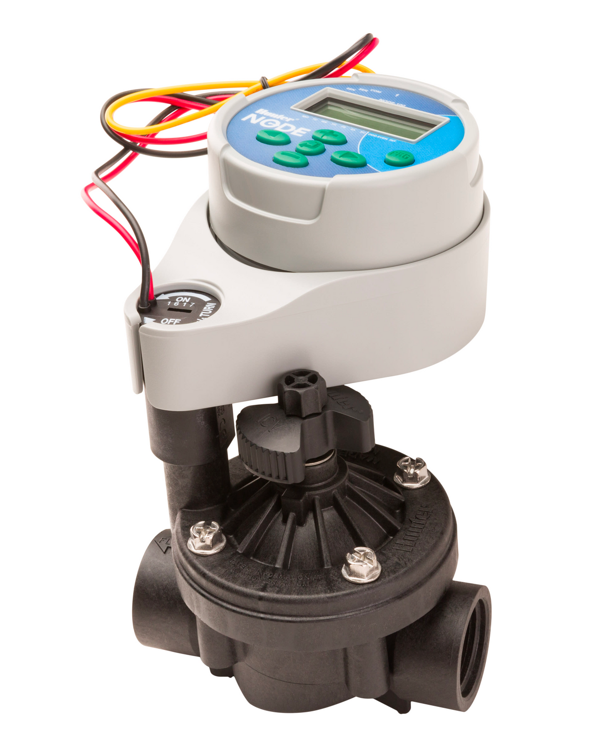 Hunter NODE-100-VALVE, Single-Station Battery Controller With PGV-101G Valve & DC Solenoid