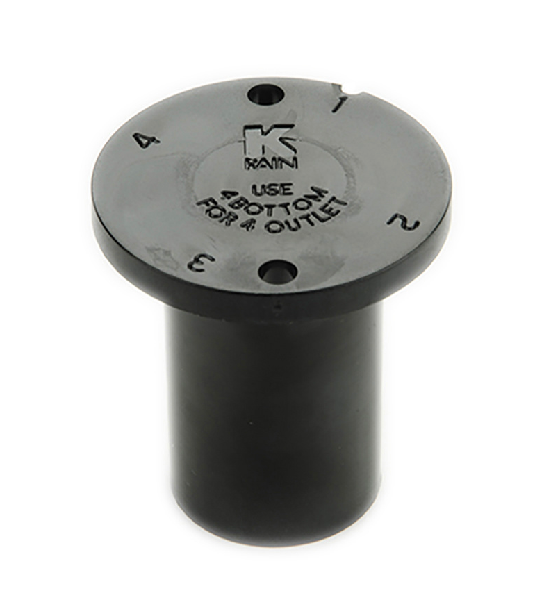 K-Rain P6107044, 4400 Series Indexing Valve: 4 Zone Cam