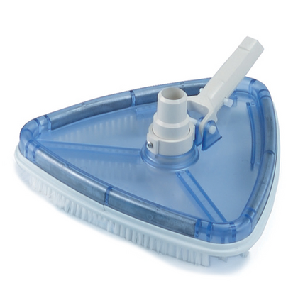Pentair Rainbow Clear Vinyl Vacuum Head with Bristles 196 | R201398