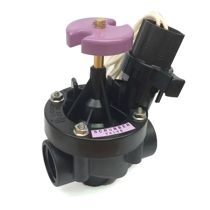 Rain Bird 100PESBR, 1" Inlet Inline Plastic Industrial Irrigation Valve- For Reclaimed Water