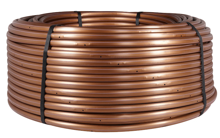 Rain Bird 18" Space 500' Coil Gold Strip, 0.4 GPH - XFS-CV Dripline (Non-Potable)