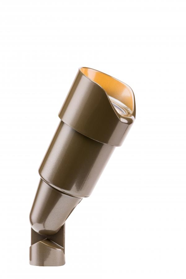 FX Luminaire RSNLBZ, Bronze RS Up Light with Clear Lens, No Lamp